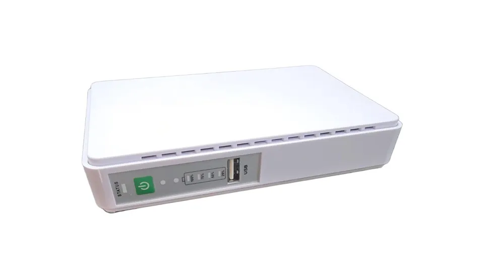 Mini Poe UPS For CCTV Camera 8800-10400mAh 18W DC Lithium Backup Power suppliers